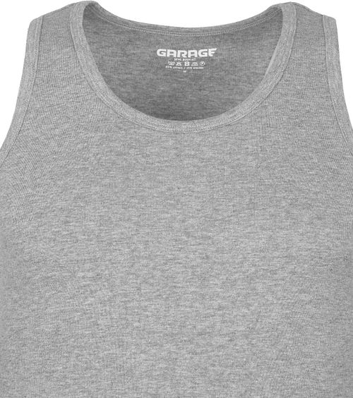 Garage Canotta Basic Stretch Grigia Product / Detail