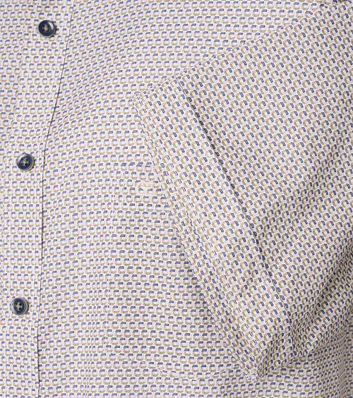 Casa Moda Short Sleeve Overhemd Print Groen Product / Detail