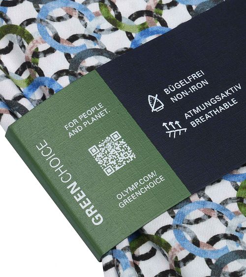 OLYMP Luxor MF Skjorte Cirkler Multifarvet Product / Detail