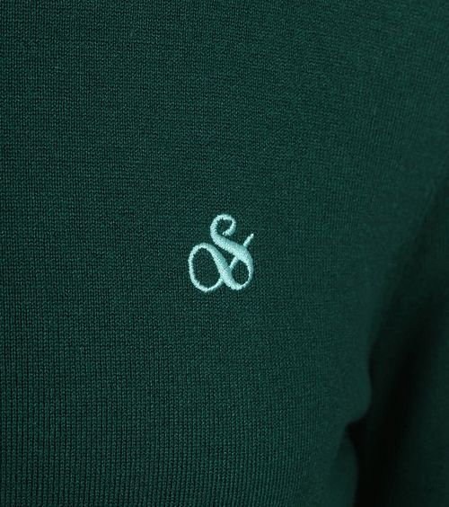 Scotch and Soda Essential Pullover Mørkegrøn Product / Detail