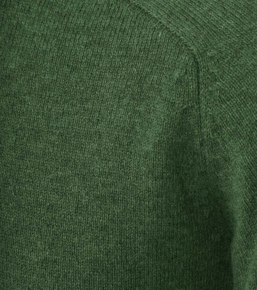 Steppin' Out Trui Lamswol Mid Groen Product / Detail