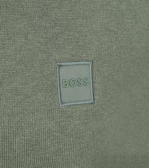 BOSS Kanobix Halv Zip Tröja Grön Product / Detail