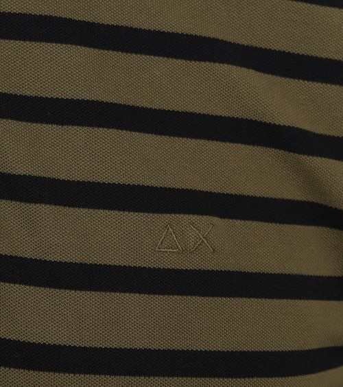 Sun68 Poloshirt Streifen Grün Product / Detail