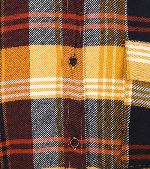 Anerkjendt Skjorte Akleif Rutet Gul Product / Detail