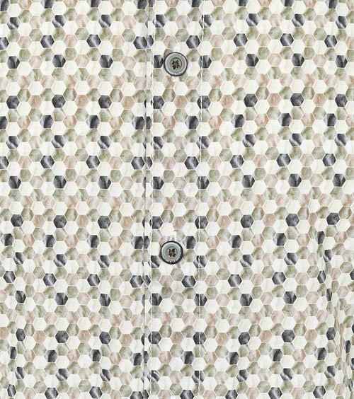 Hemd No-Excess Gemustert Grün Product / Detail