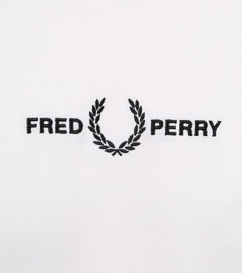 Fred Perry T-shirt M4580 Hvid Product / Detail