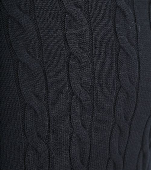 Jersey de punto trenzado Gant en azul marino Product / Detail