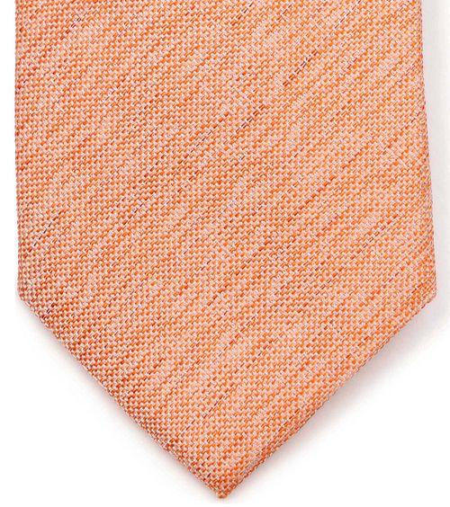 K81-8 100% Silk Tie Orange Delave