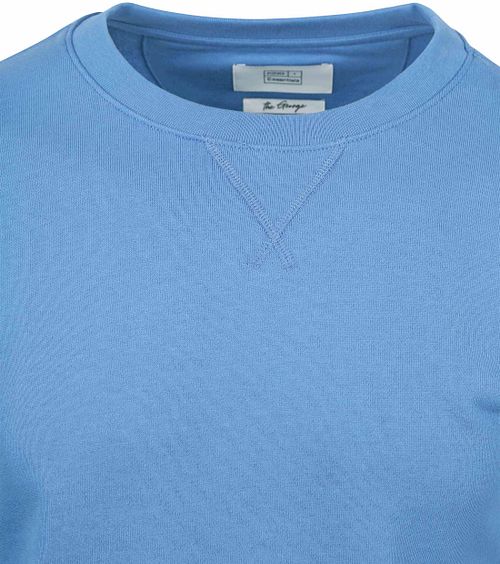 King Essentials The George Sweater Mid Blue Product / Detail