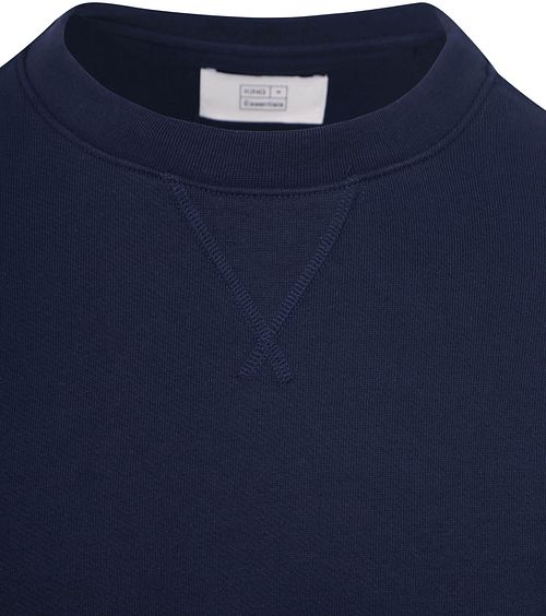 King Essentials The George Sweater Blu Navy Product / Detail