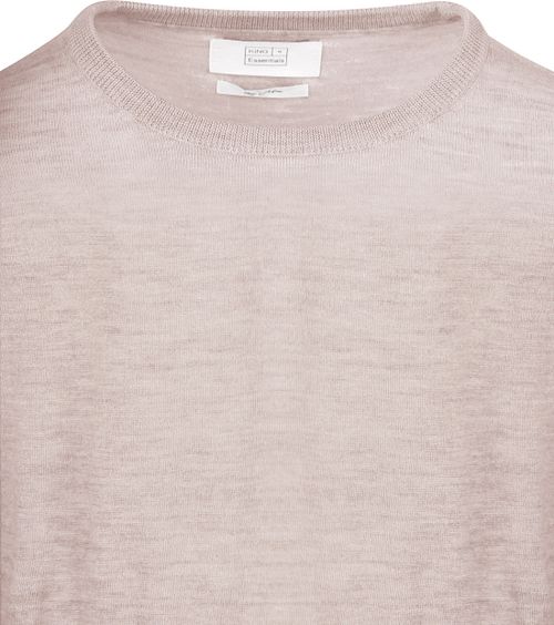 King Essentials The John Pull Merino Greige Product / Detail