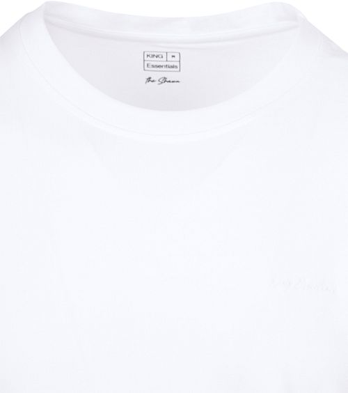 King Essentials The Shawn T-Shirt Wit Product / Detail