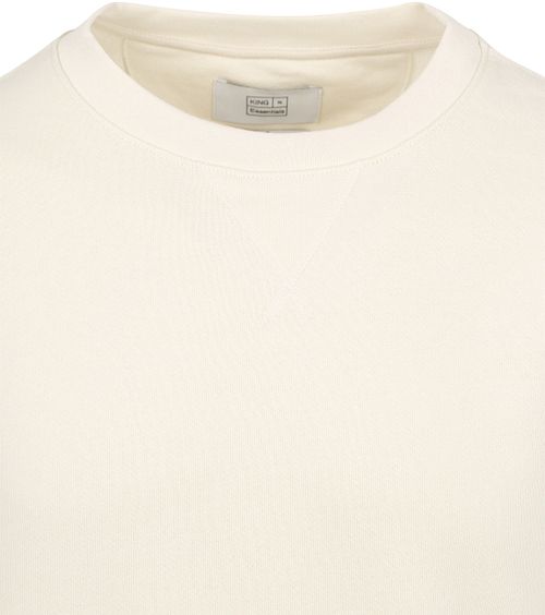King Essentials The George Sweater Ecru Product / Detail