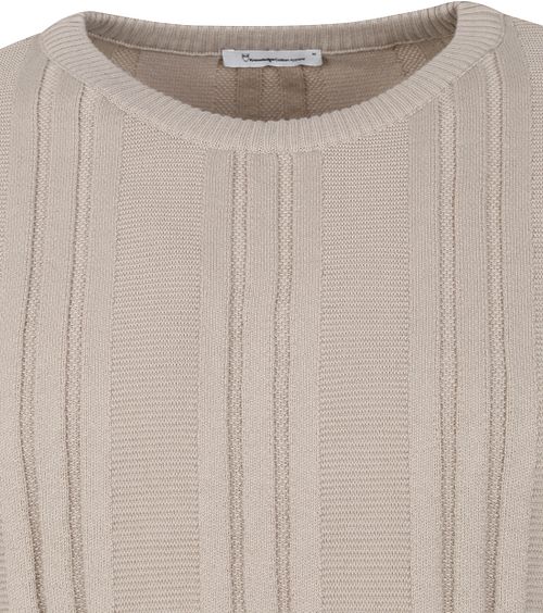 KnowledgeCotton Apparel Pullover Light Grey Product / Detail