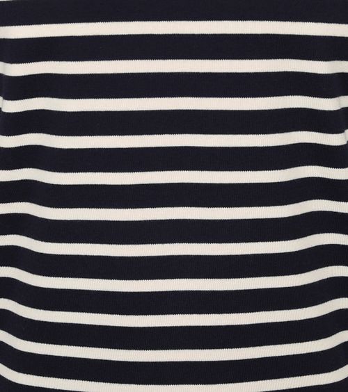 KnowledgeCotton Apparel Langermetrøye T-skjorte Striper Mørkeblå Product / Detail