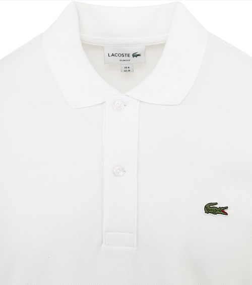Lacoste Poloshirt Pique Weiß Product / Detail