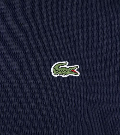 Lacoste Pullover Med Lynlås i Mørkeblå Product / Detail