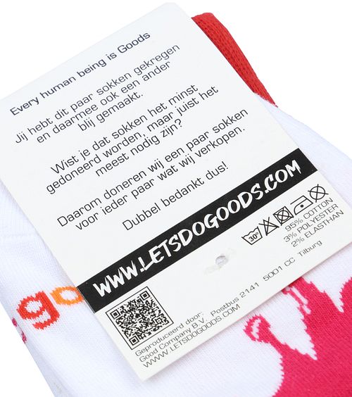 Lad os gøre noget godt Socks Pride Verpakking