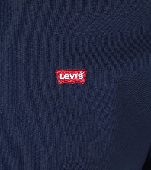 Levi's T-shirt Original Bleu Foncé Product / Detail