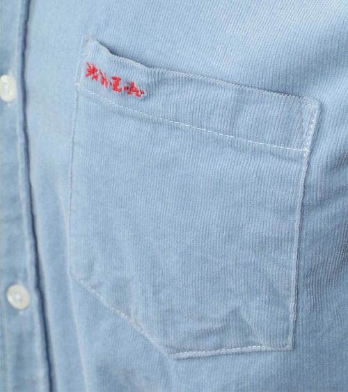 NZA Overhemd Omar Fine Corduroy Lichtbruin Product / Detail