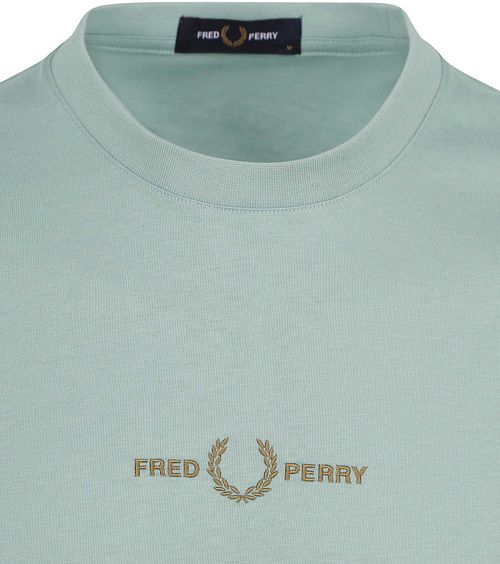 Fred Perry T-Shirt M4580 Lichtblauw Product
