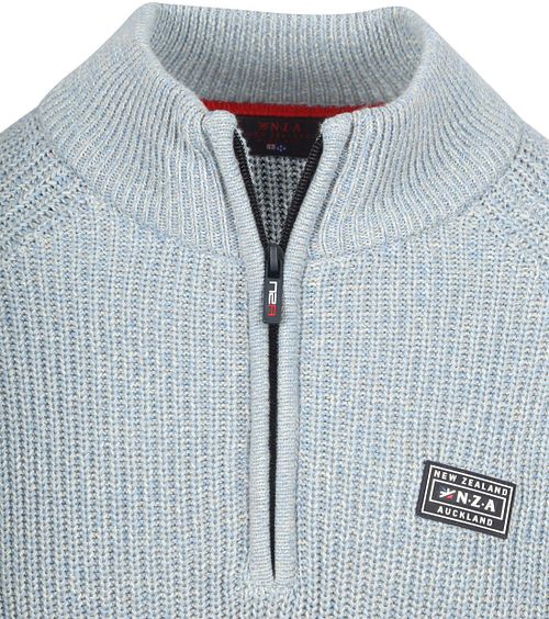 NZA Half Zip Trui Drake Lichtblauw Product / Detail