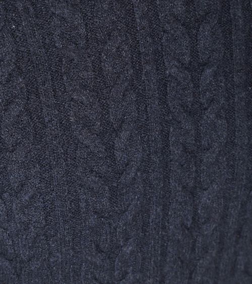 Pullover a trecce Lyle & Scott blu navy Product / Detail
