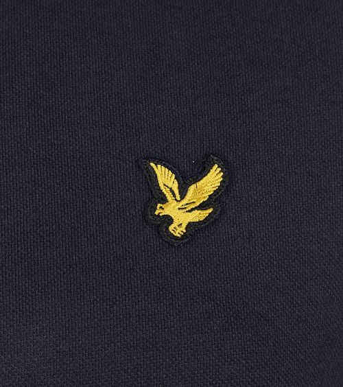Lyle and Scott Polo Marinblå Product / Achterkant