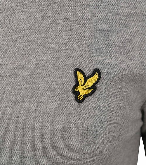 Lyle and Scott Polo Plain Grigio Product / Detail