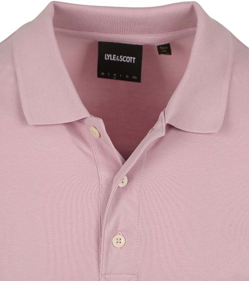 Lyle and Scott Polo Rose Clair Product / Detail