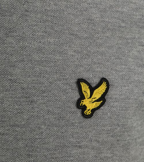 Lyle and Scott Longsleeve Polo Grau Product / Detail