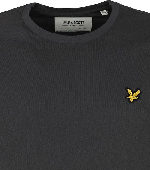 Lyle and Scott T-shirt Plain Gray Product / Detail