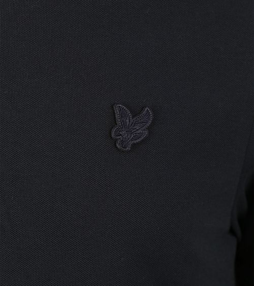 Lyle and Scott Tonal Eagle Polo Navy Product / Detail