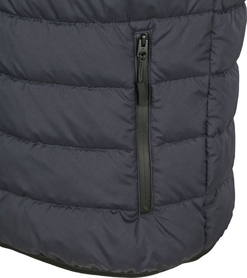 Marc O'Polo Bodywarmer Donkerblauw Product / Detail