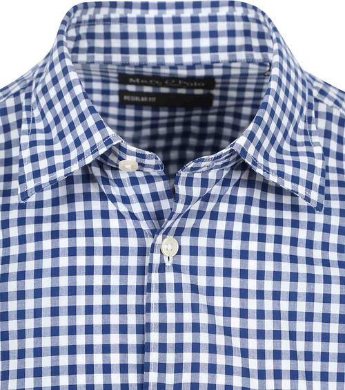 Marc O'Polo Hemd Kariert Blau Product / Detail