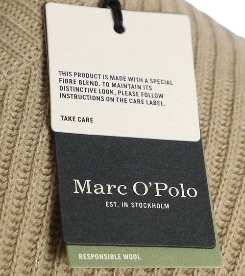 Jersey Marc O'Polo de mezcla de lana beige Product / Detail