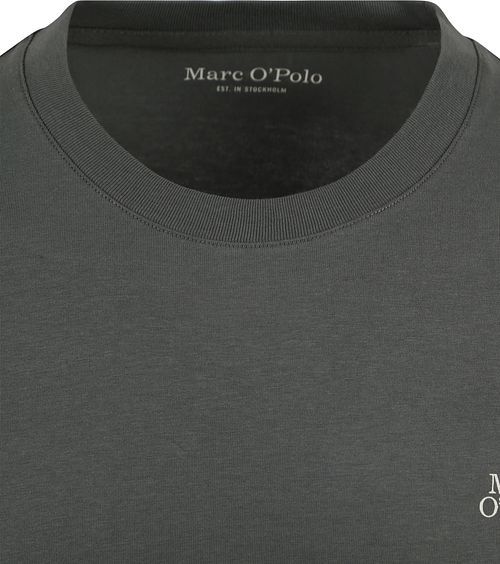 Marc O'Polo Long Sleeve T-Shirt ciemnozielony Product / Detail