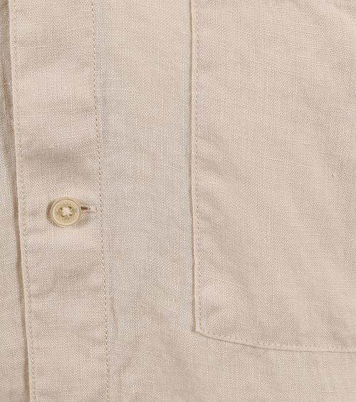 Marc O'Polo Overhemd Linnen Beige Product / Detail