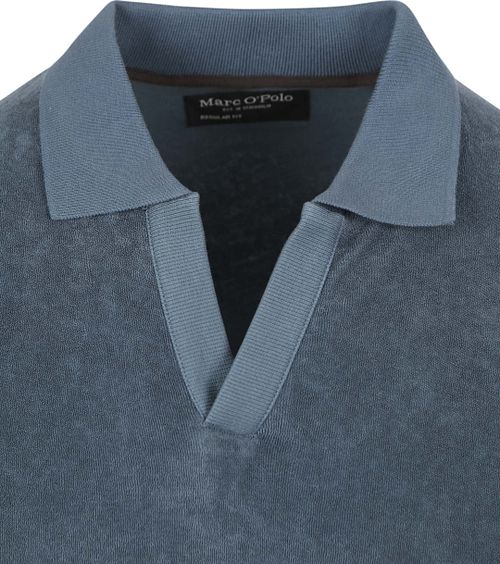 Marc O'Polo Polo Riva Terry Cloth Bleu Product / Detail