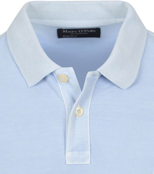 Marc O'Polo Poloskjorte Faded Starlight Blå Product / Detail
