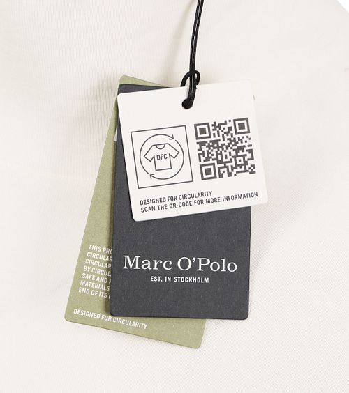 Marc O'Polo Pull Col Roulé Blanche Product / Detail