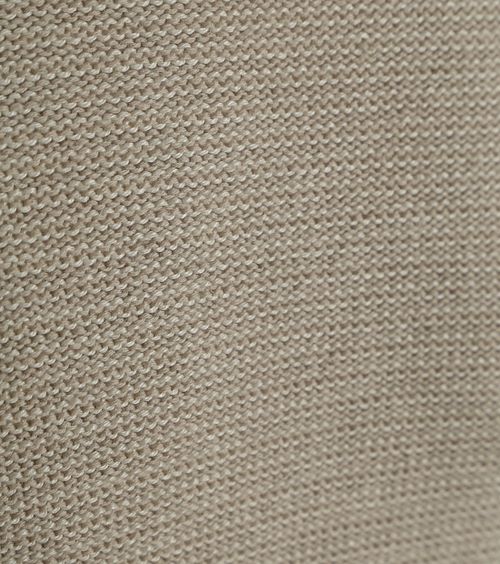 Marc O'Polo Pullover Crewneck Cotton/Linen Grå Silke Product / Detail