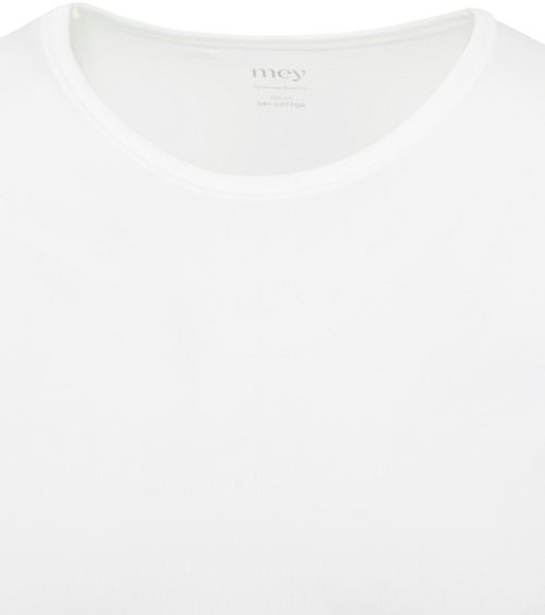 Mey Dry Cotton T-Shirt z okrągłym dekoltem, biały Product / Detail