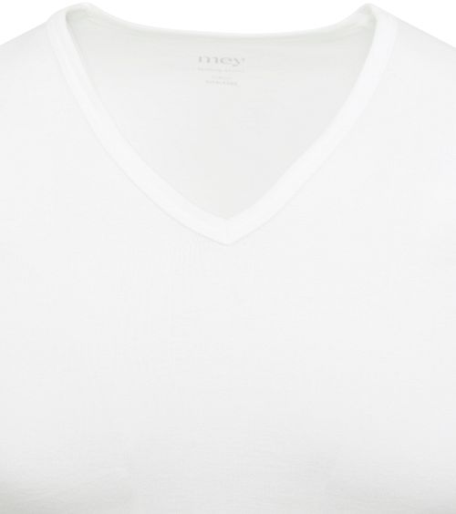 Mey Noblesse T-Shirt z dekoltem w serek, białe Product / Detail