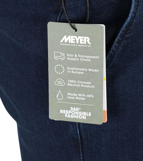 Meyer Chino Bonn Jeans Bleu foncé Product / Detail