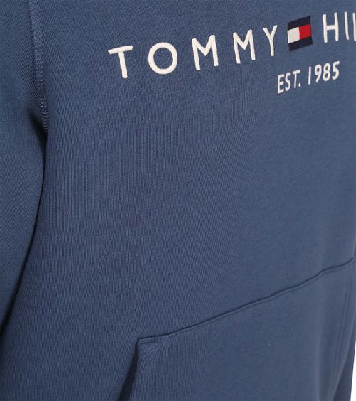 Tommy Hilfiger Core Hættetrøje i Middelblå Product / Detail