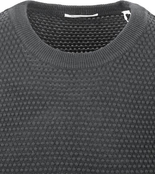 KnowledgeCotton Apparel Trøje Vagn Antracit Product / Detail