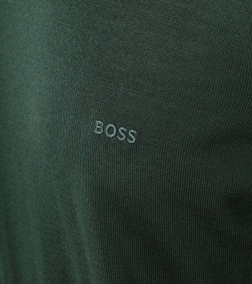 BOSS Trøje Botto Uld Mørkegrøn Product / Detail