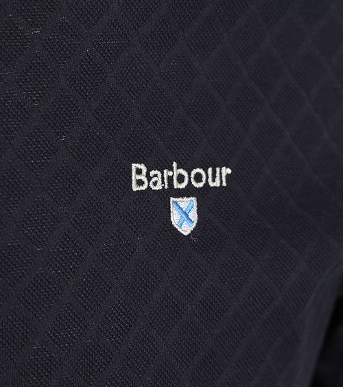 Barbour Sutton Tailored Polo Navy Product / Detail