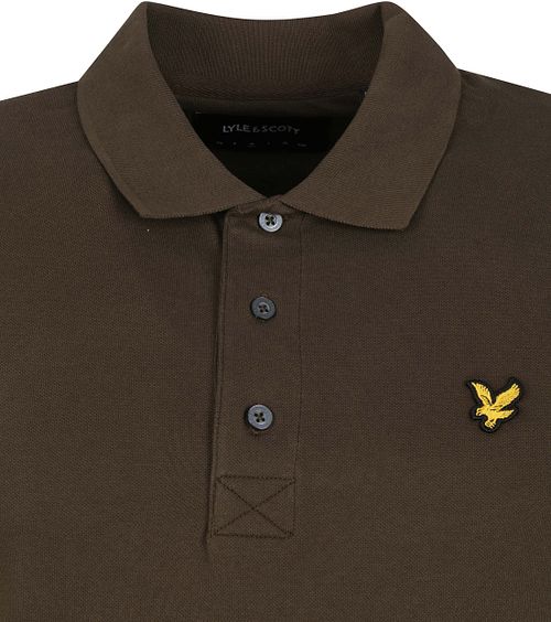 Lyle and Scott Polo Olive Product / Detail